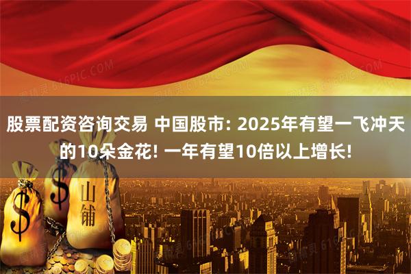 股票配资咨询交易 中国股市: 2025年有望一飞冲天的10朵金花! 一年有望10倍以上增长!